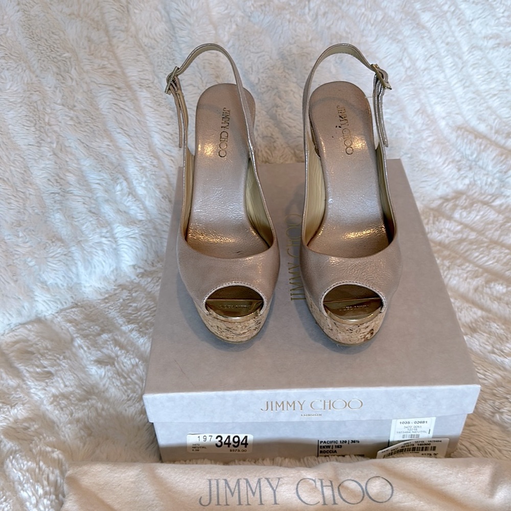JIMMY CHOO Roccia wedge